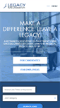Mobile Screenshot of legacymedsearch.com